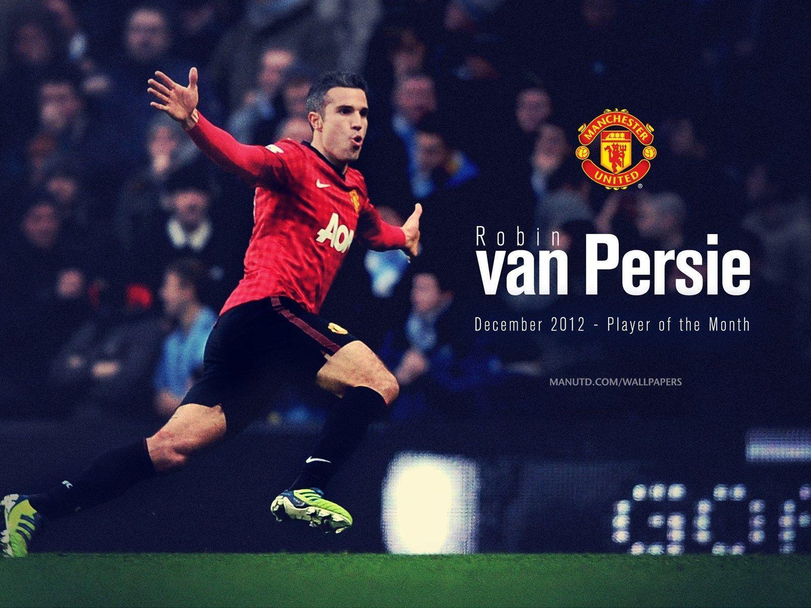 Robin Van Persie Manchester United HD Wallpaper, Robin Van Persie