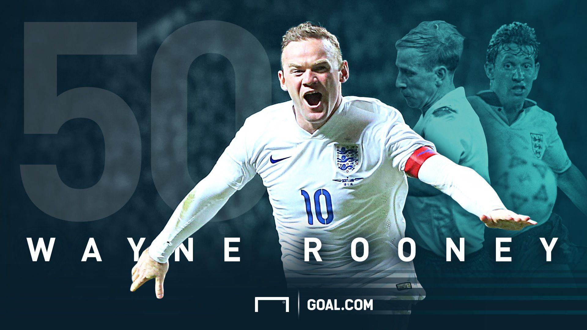Wayne Rooney 50 England goals