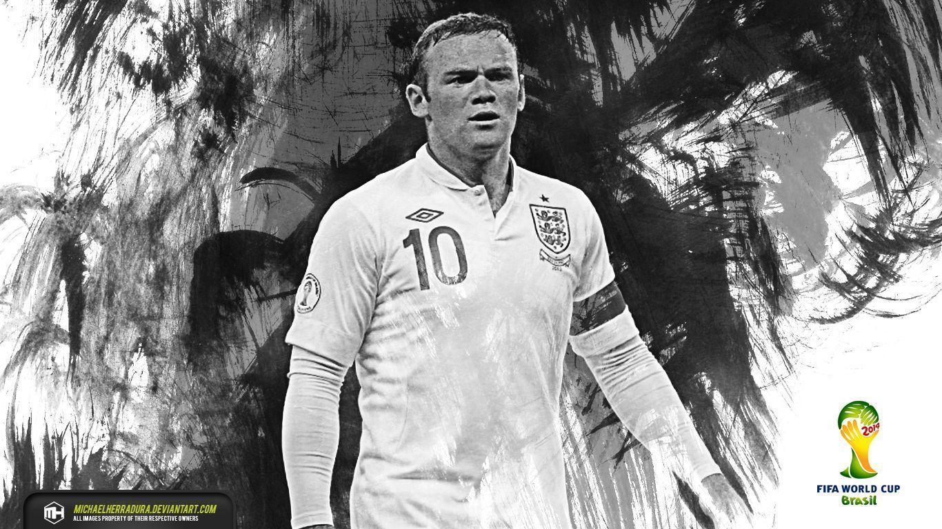 Wayne Rooney FIFA World Cup Brazil wallpaper