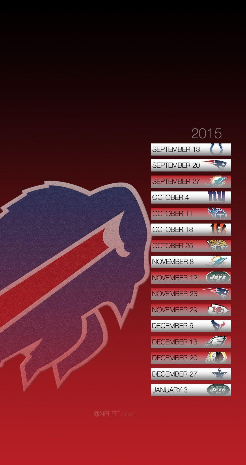 NFL Schedule Wallpaper - @NFLRT