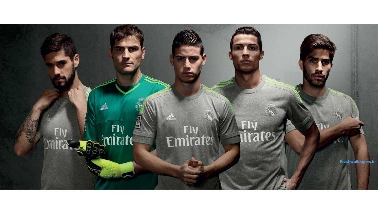 Real Madrid CF 2015 2016 Adidas Away Kit Wallpaper