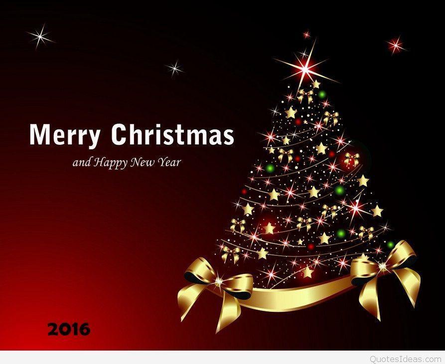 Merry Christmas and a Happy new year wallpaper wishes 2016