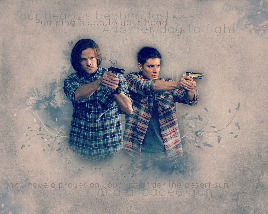Supernatural wallpapers Sam and Dean by Artistiqua
