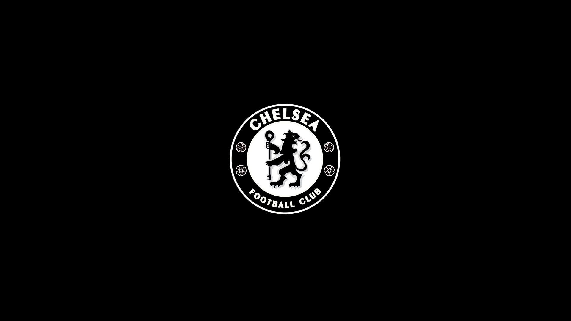 Chelsea Logo Black wallpaper HD 2016 in Soccer