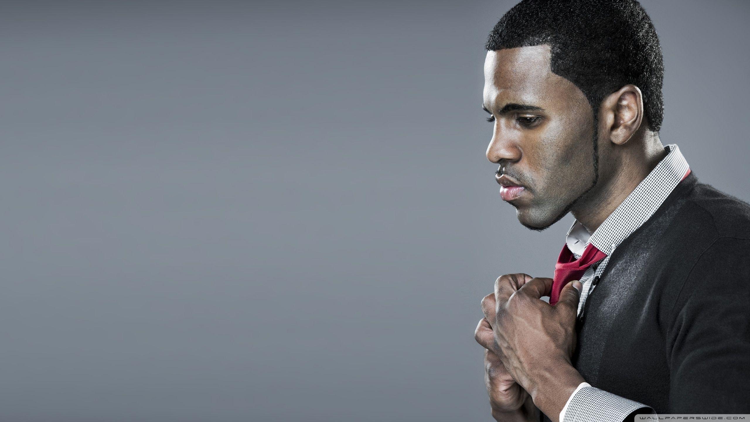 Jason Derulo Red Tie HD desktop wallpaper, High Definition