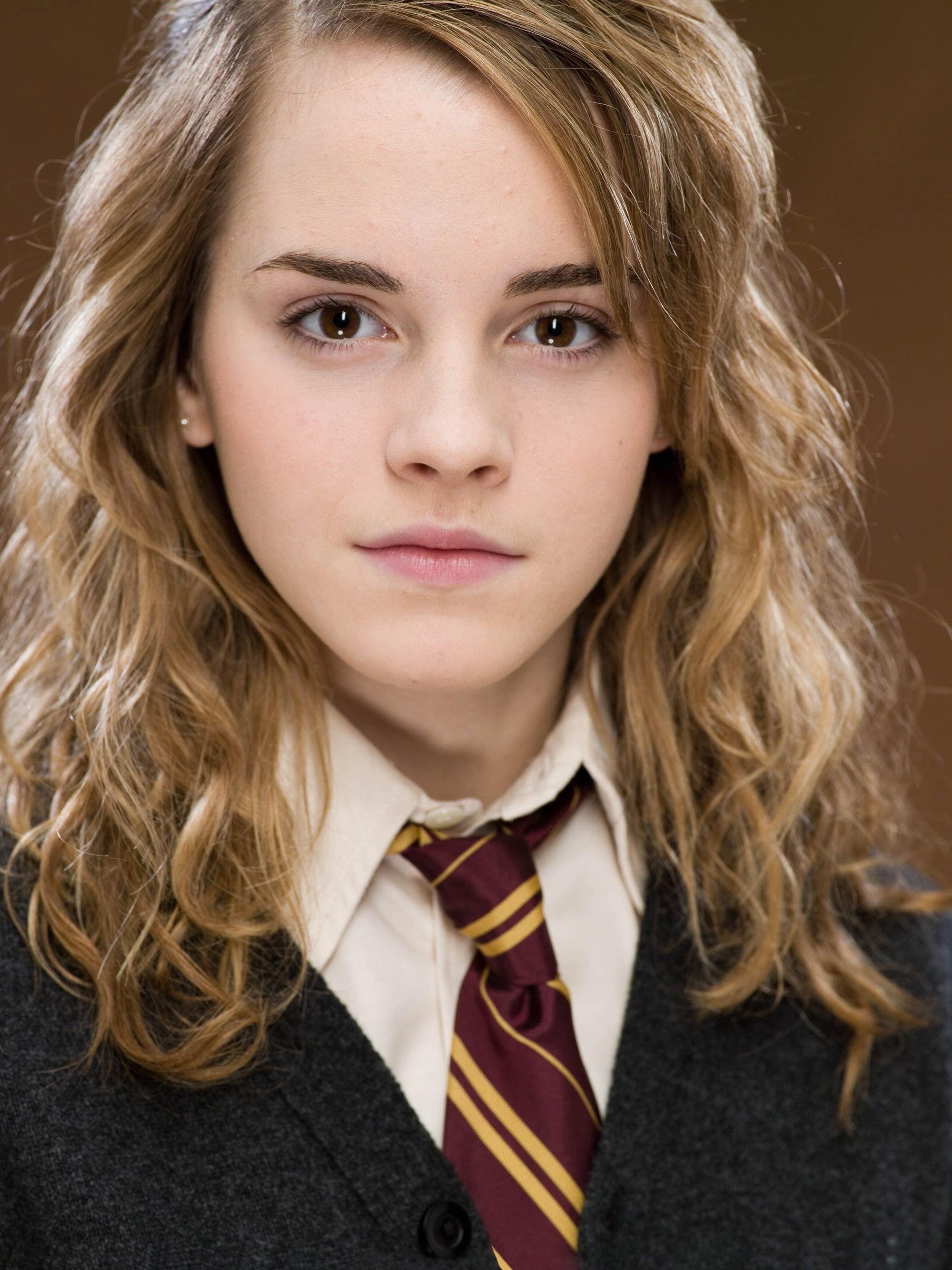Emma Watson, Women, Blonde, Brown Eyes, Harry Potter, Hermione