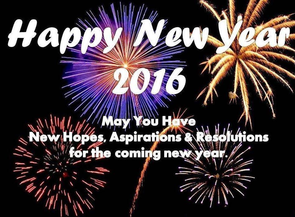 Wish You Happy New Year 2016 Greeting Cards, Image, HD Wallpaper
