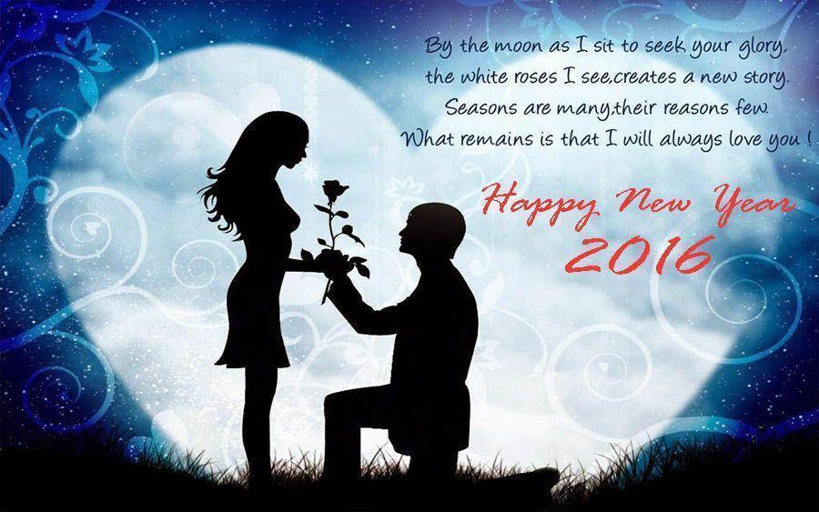 Happy New Year 2016 Romantic Wallpaper And Wishes. Happy New