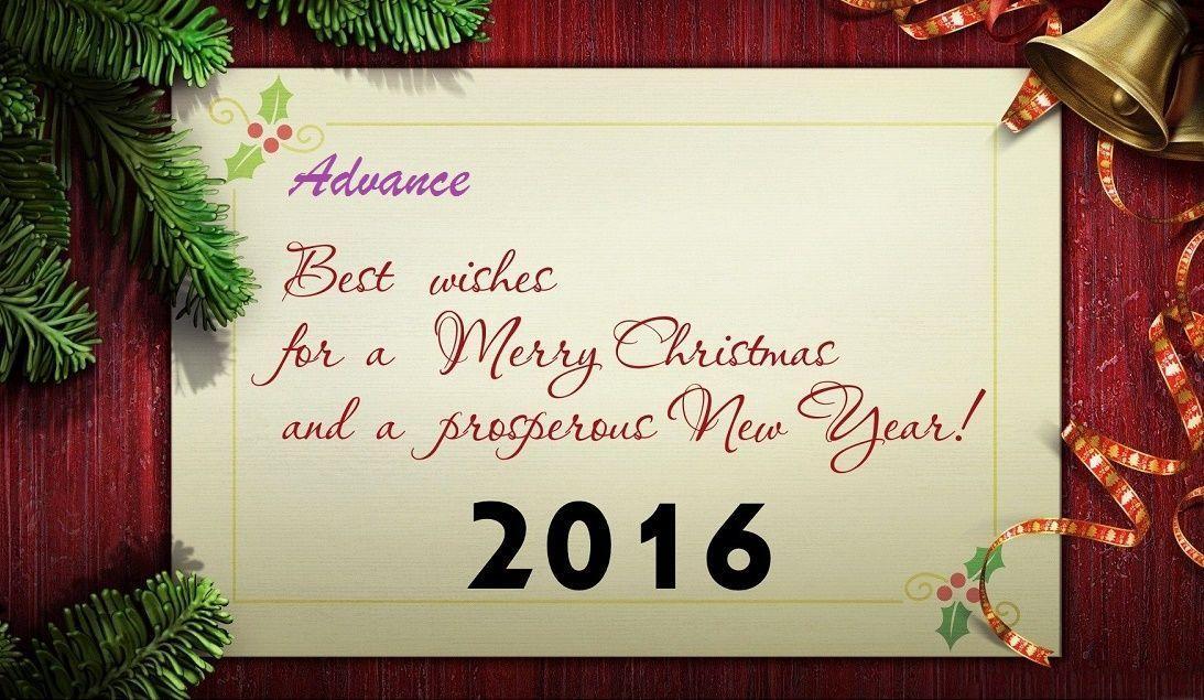 HD* Advance Happy New Year 2016 Wallpaper Image