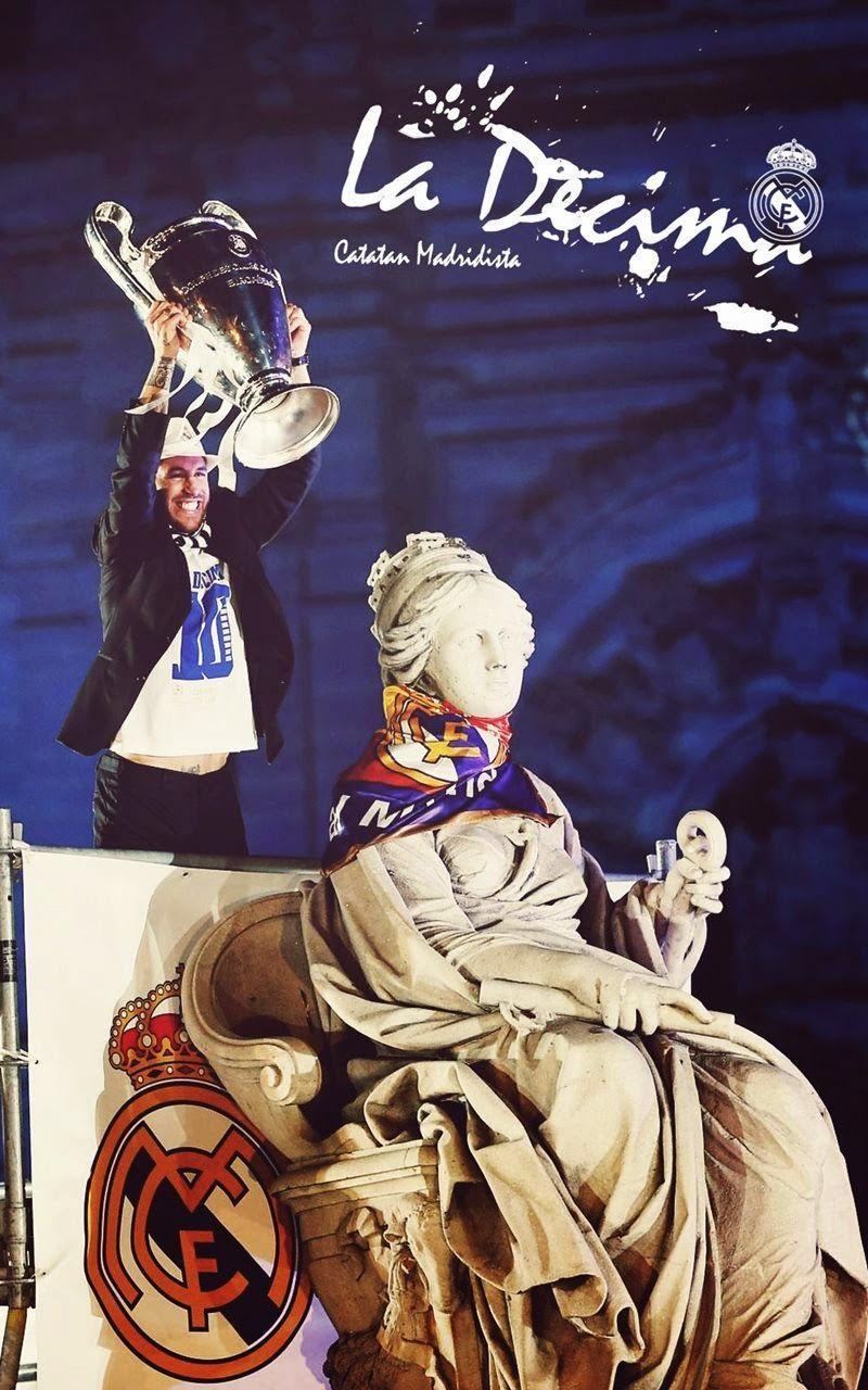 La Decima Wallpaper For iPhone Madrid Celebrate