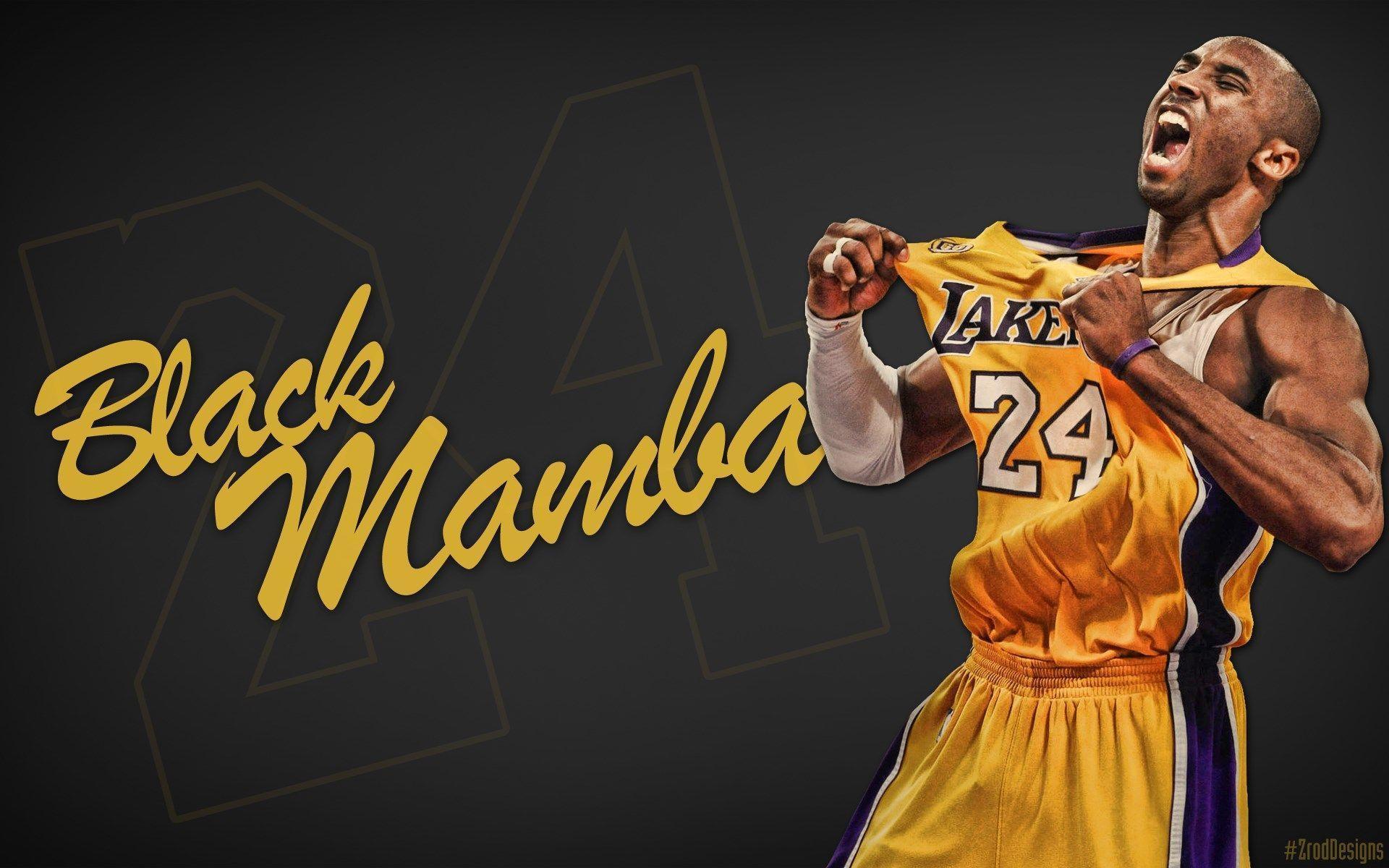 Black Mamba Kobe Bryant Wallpaper Basketball Background