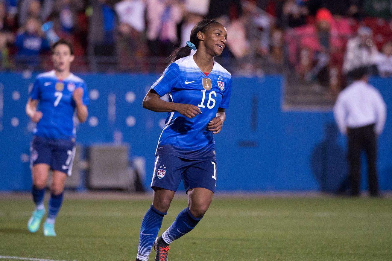 USA vs Colombia WNT MATCH HIGHLIGHTS April 2016 goals