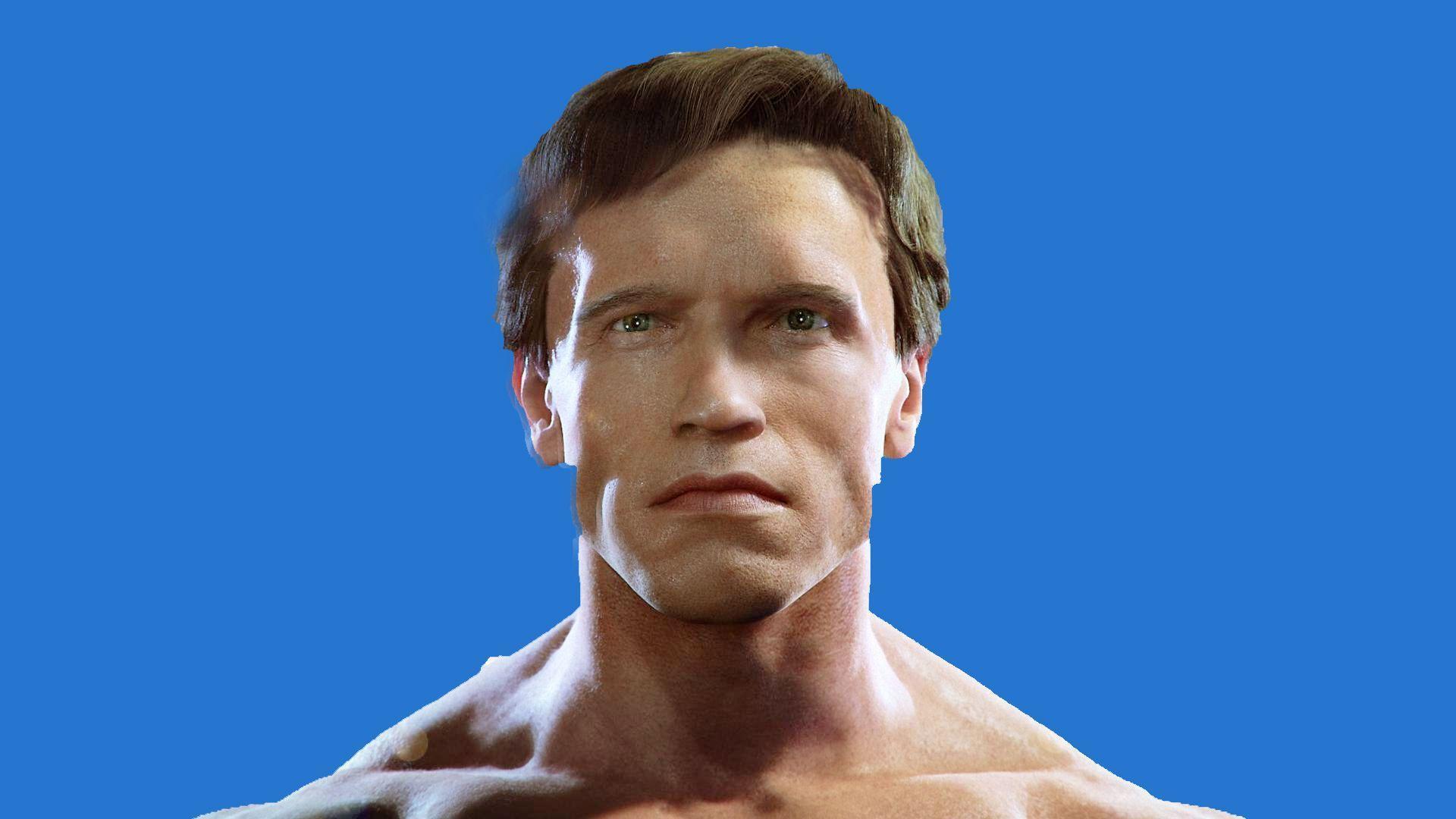 Hollywood Actor Arnold Schwarzenegger Wallpaper