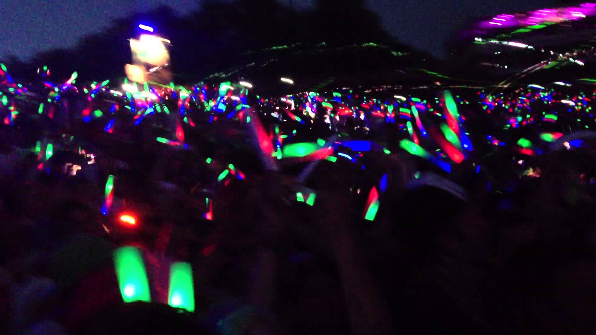 Steve Aoki Laser Show 2013 Mainstage