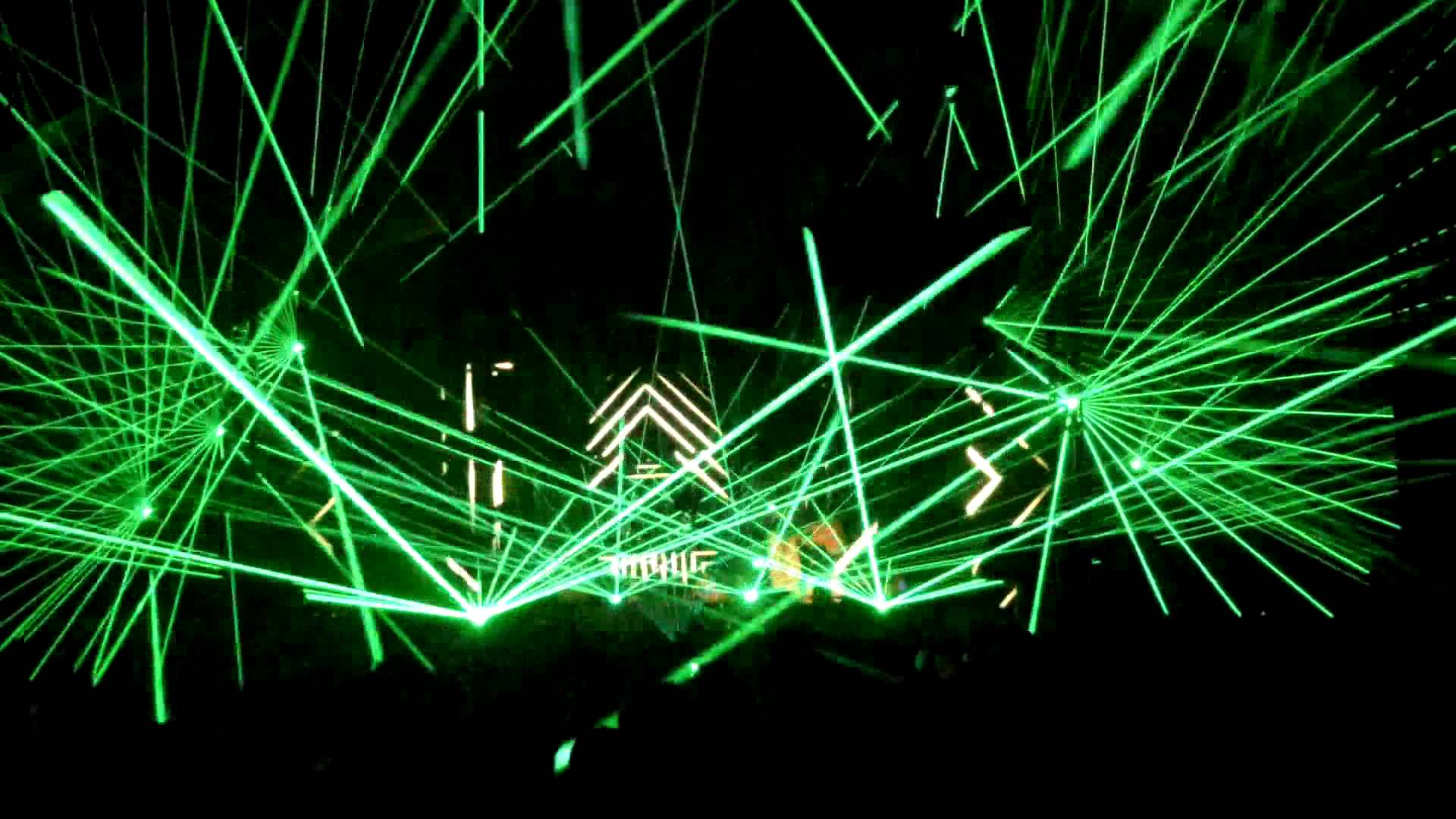Tomorrowland 2013: Star Warz Stage Lasers