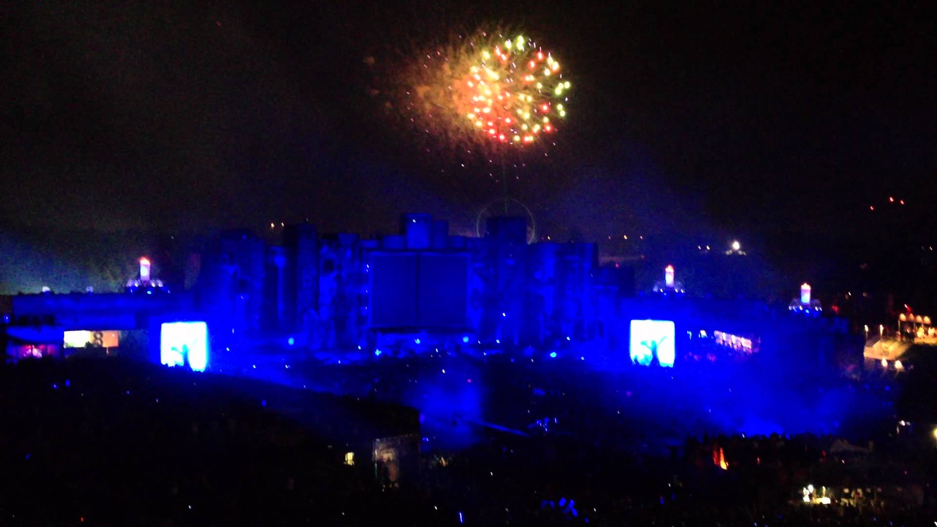 1080p Skrillex: Lazers Tomorrowland 2012