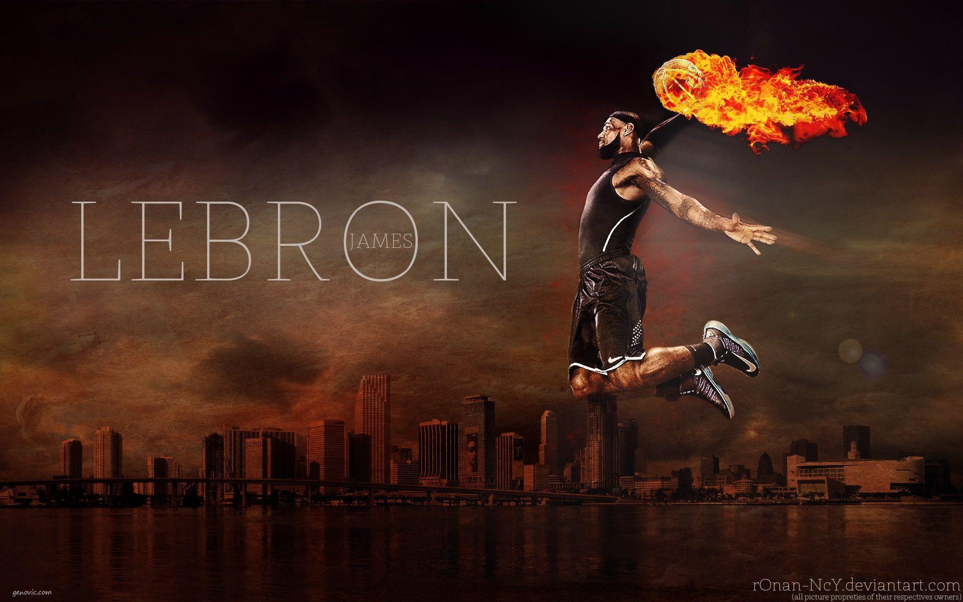 Dunks of Lebron James Wallpapers, Download Free HD Wallpapers