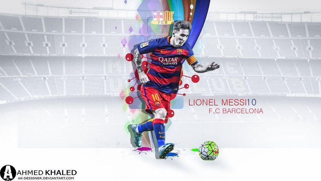 Lionel Messi Wallpaper 2016 By AK DESIGNER