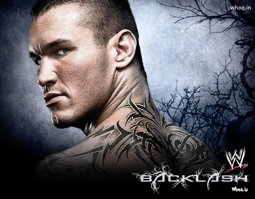 Superstar Randy Orton With Skull Background HD WWE Wallpaper