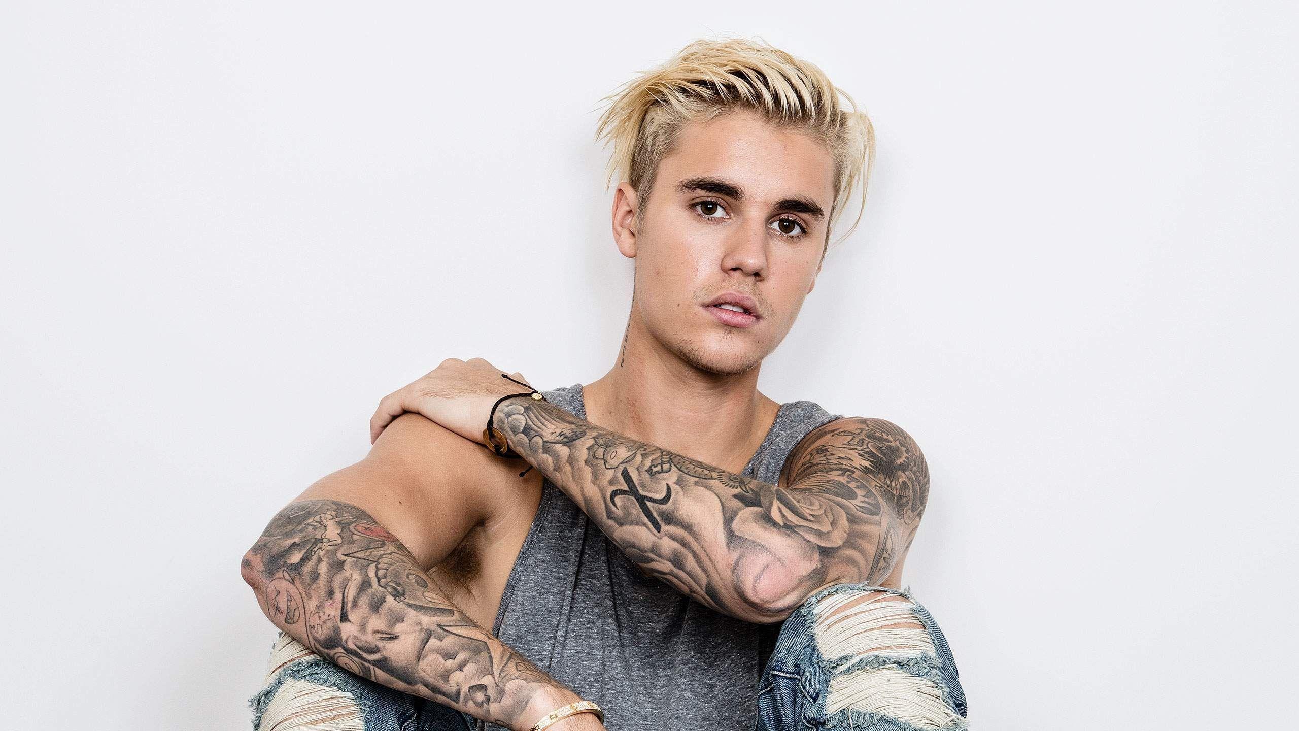 High Resolution Justin Bieber Tattoos Full HD Wallpaper