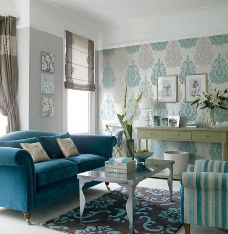 Lovable Blue And Grey Living Room Beauteous Design Living Room
