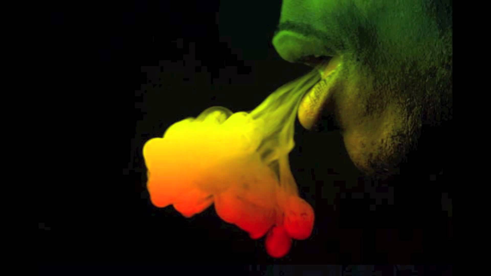 Rasta Smoke Wallpaper