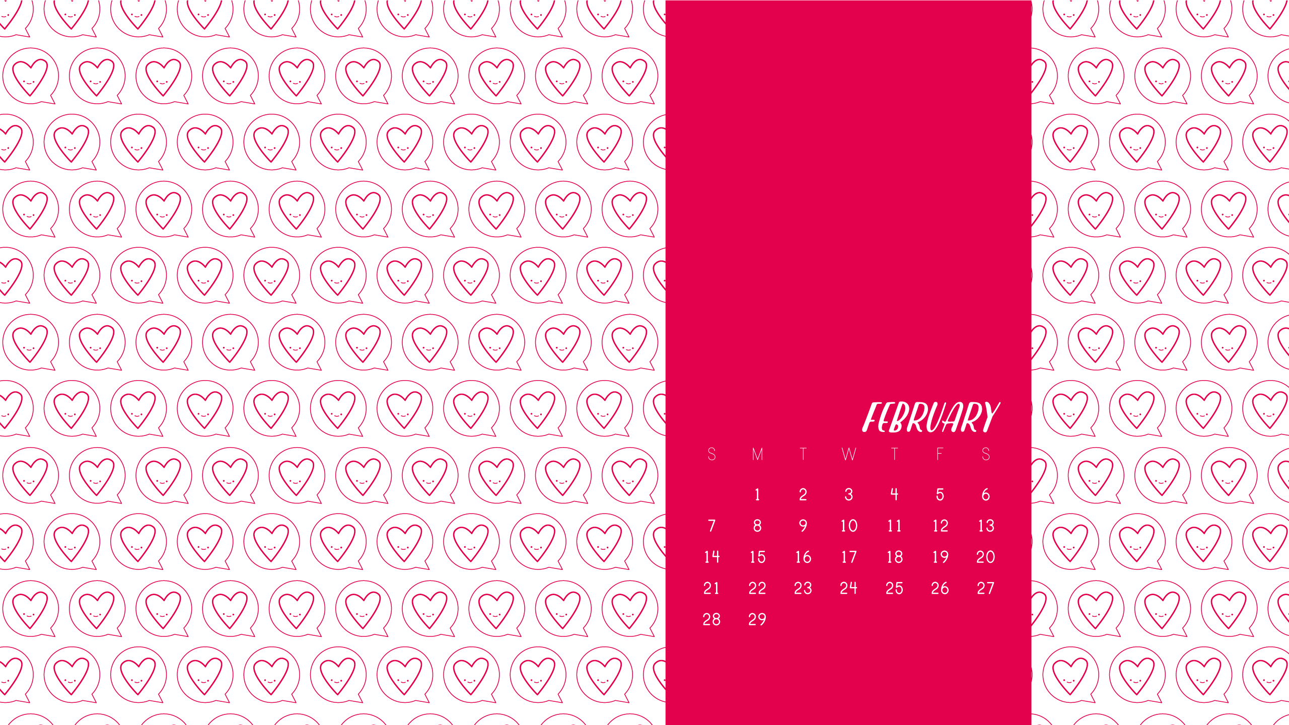 Wild Olive: calendar // old hearts for a new february