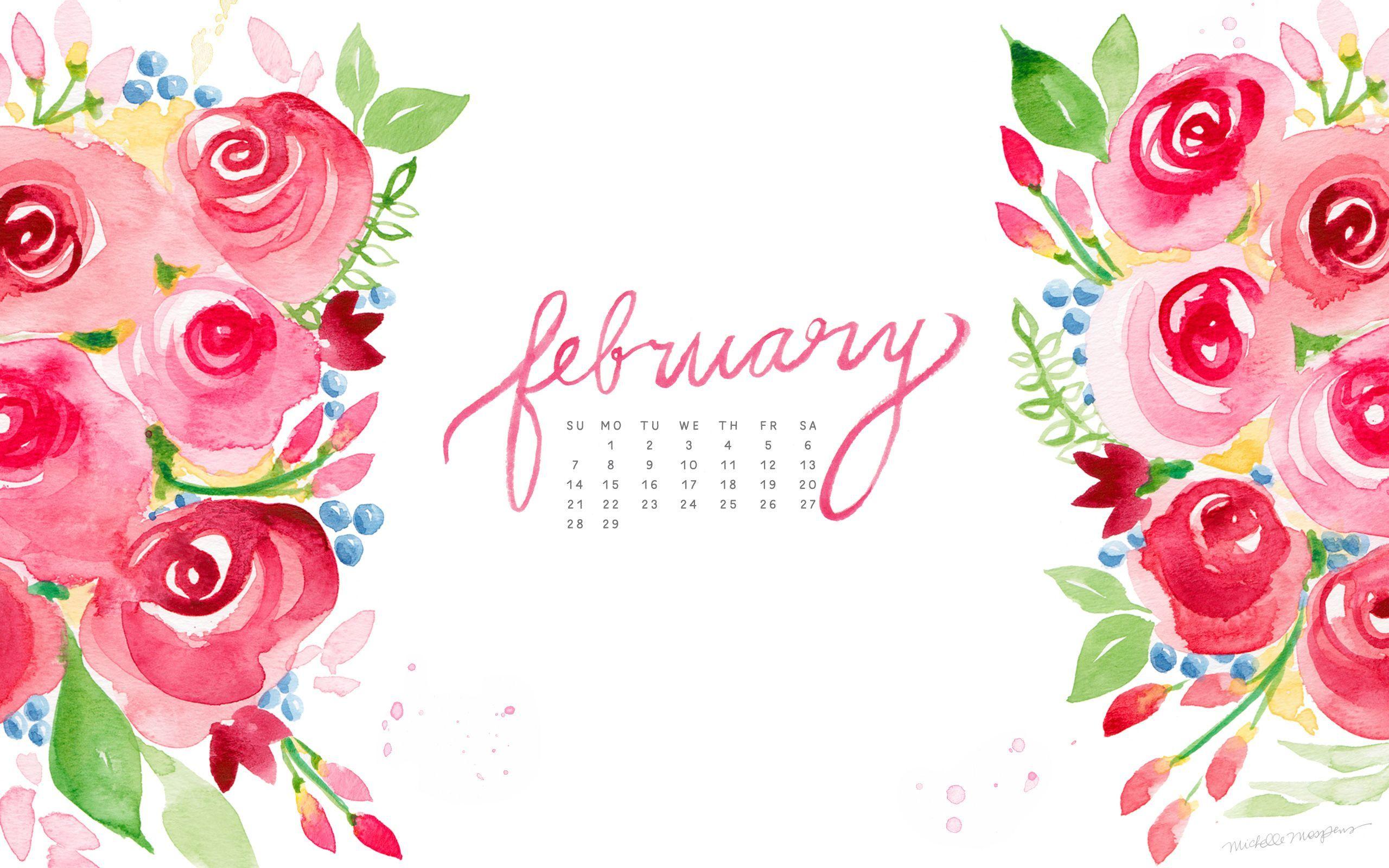 February 2016 Wallpapers Calendar - Wallpaper Cave