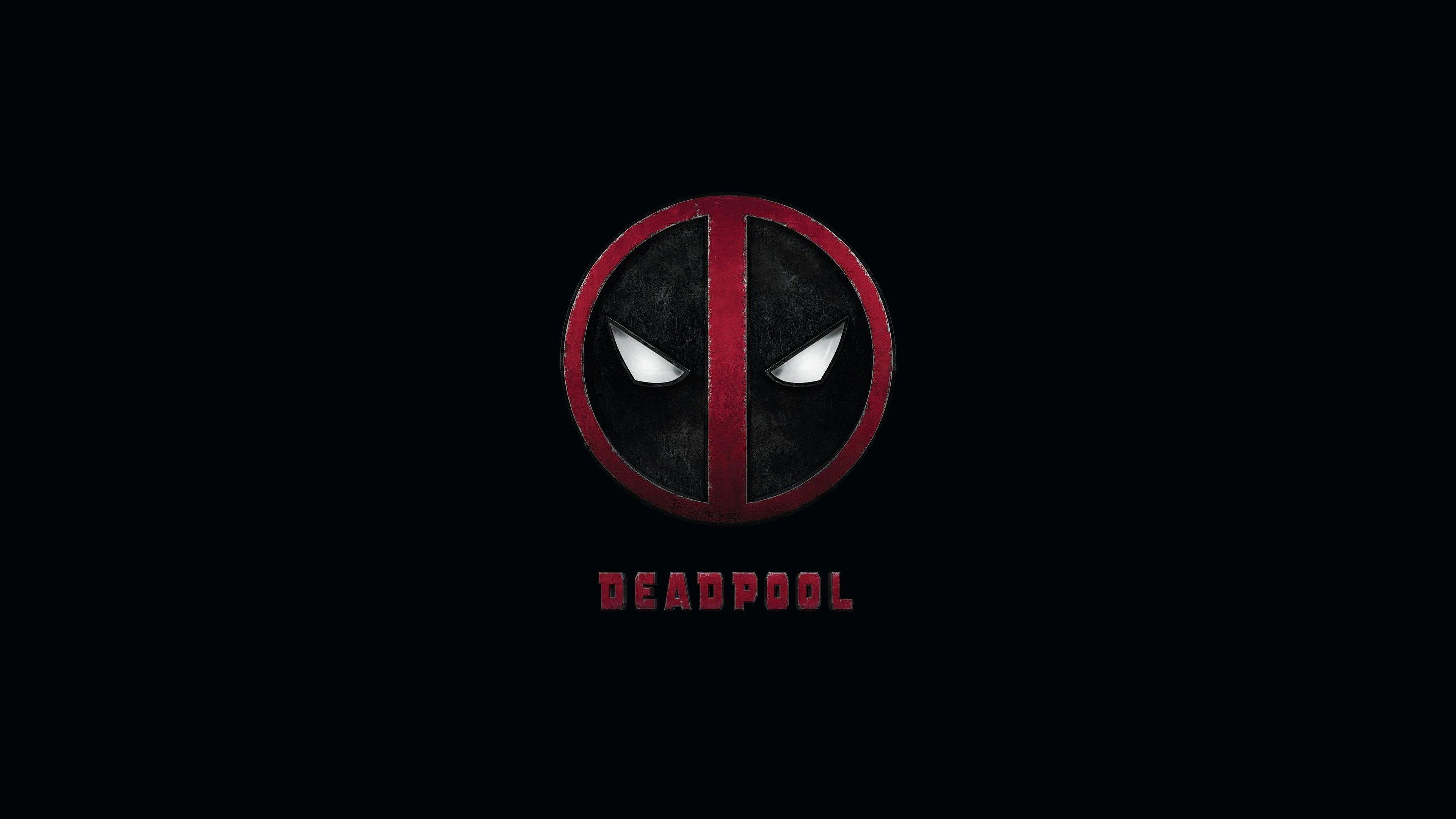 Deadpool Logo 4k Movie Wallpaper 2016 3840×