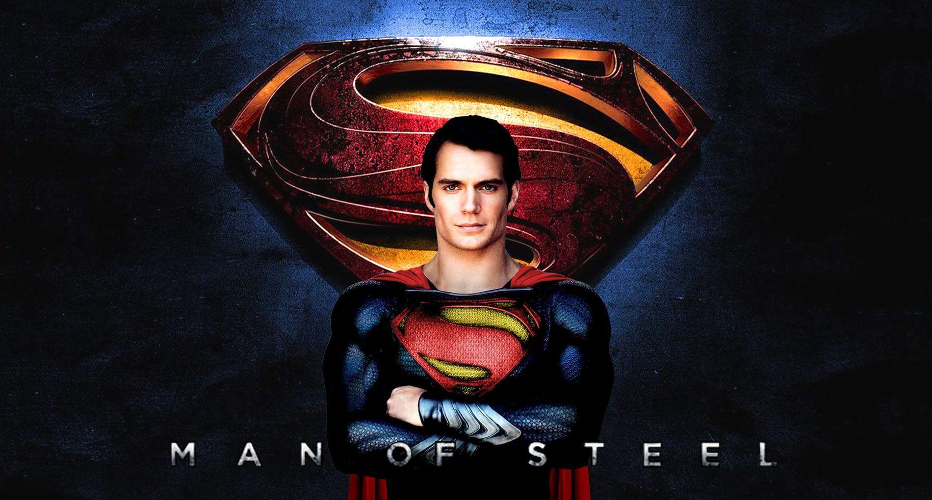 Superman (Man Of Steel) Wallpaper Logo HD By Super TyBone82