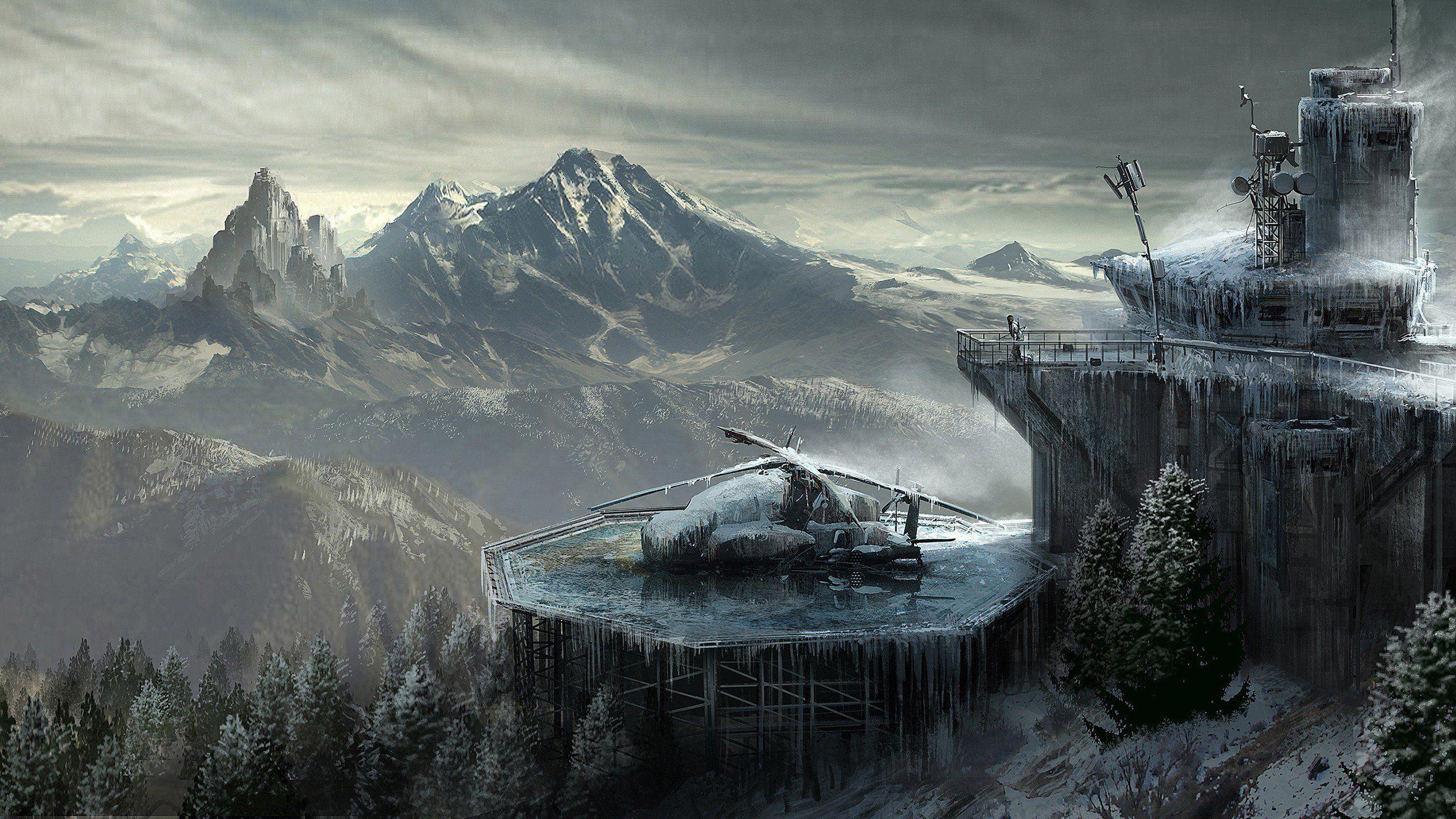 Rise Of The Tomb Raider Concept Art Wallpaper. Games HD Wallpaper