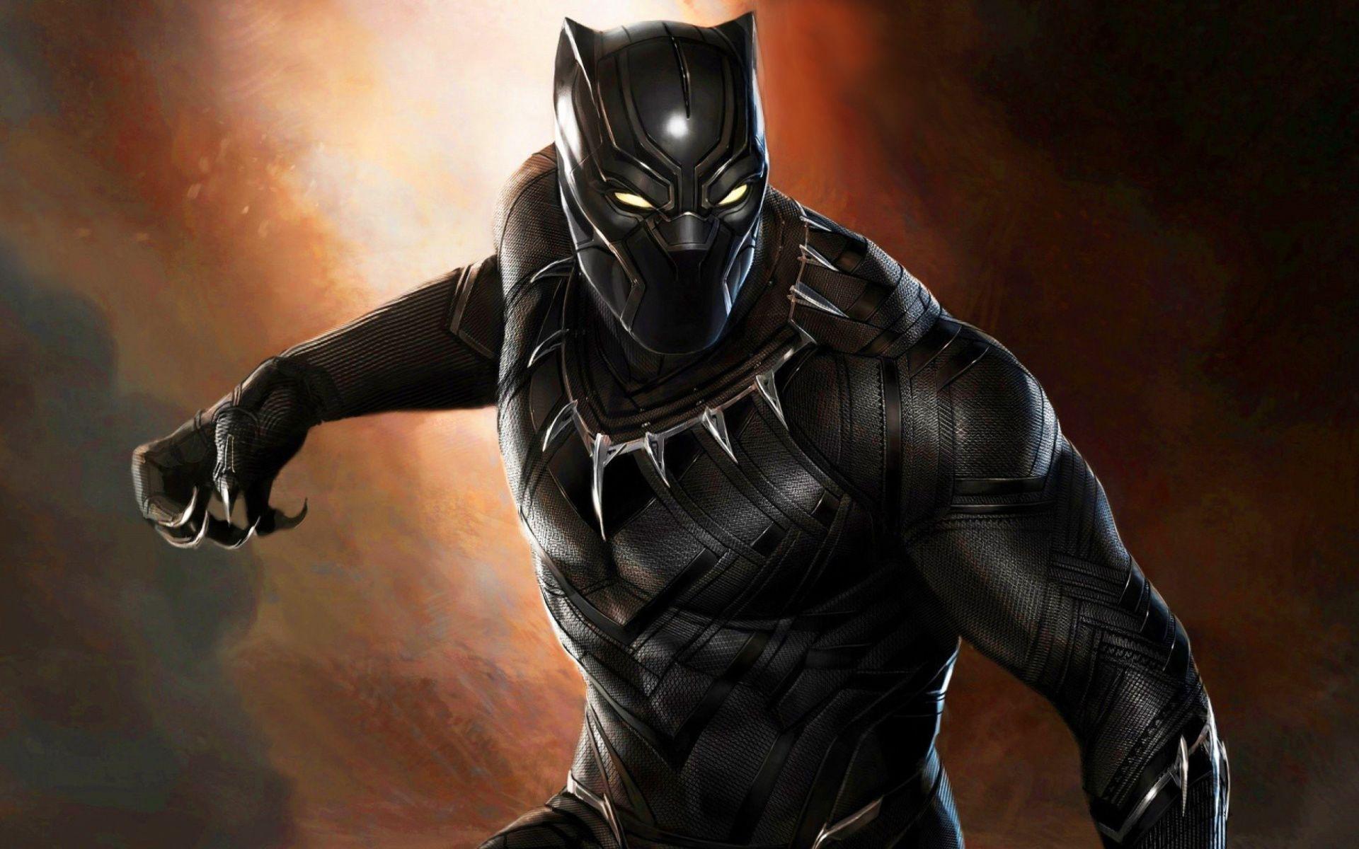 Black Panther 2016 Movie Wallpaper for Widescreen Desktop PC