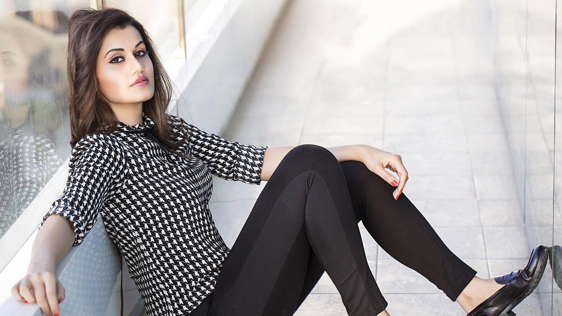 Indian Actress Taapsee Pannu. Download HD Wallpaper Photo