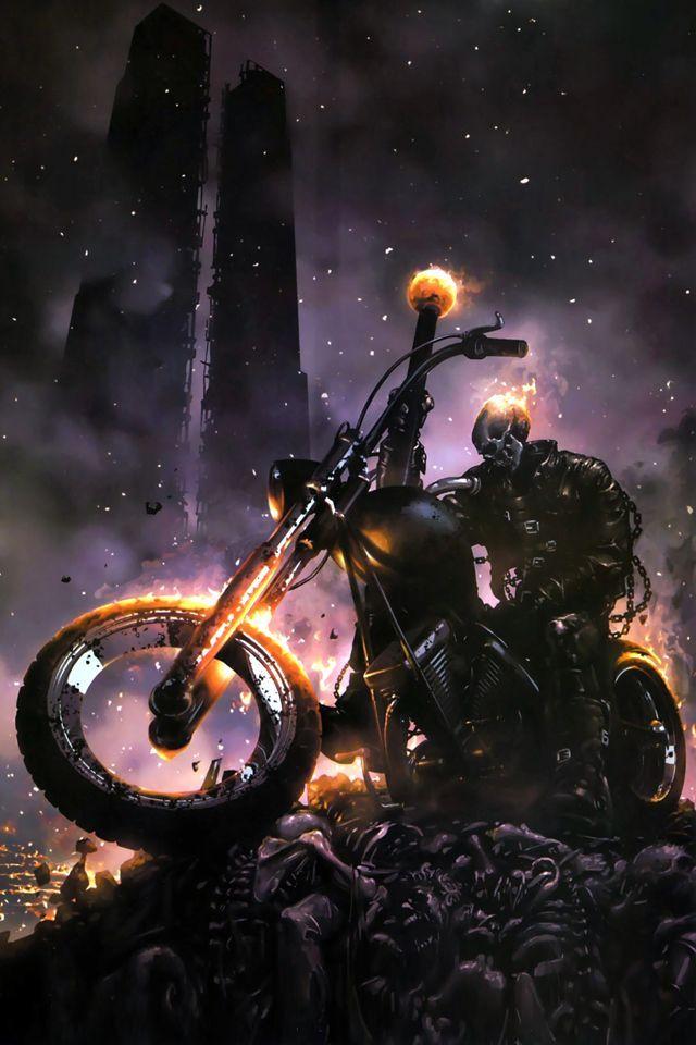 Ghost Rider iPhone Wallpaper / iPod Wallpaper HD