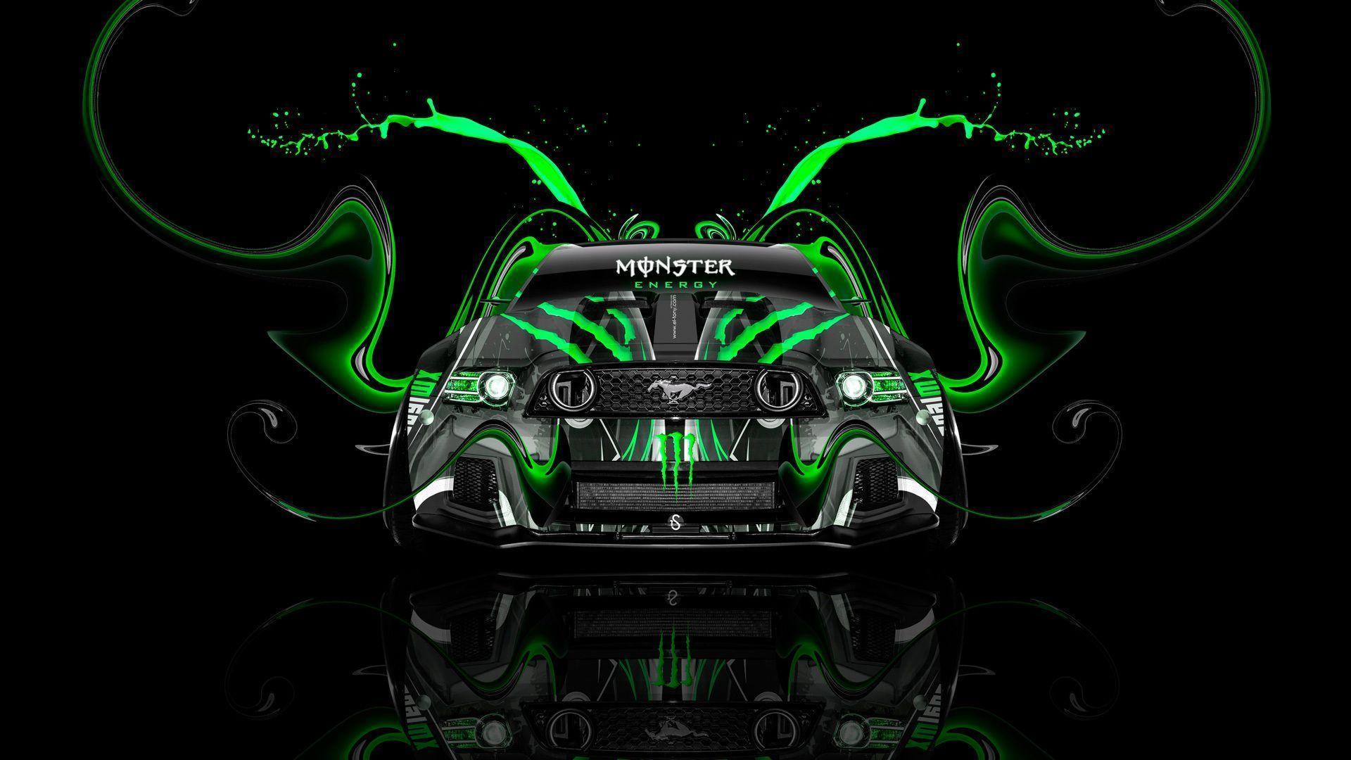 Ford Mustang Monster Energy Wallpaper