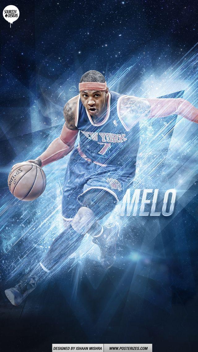 Carmelo Anthony - &;Playoff Push&; (WALLPAPER)