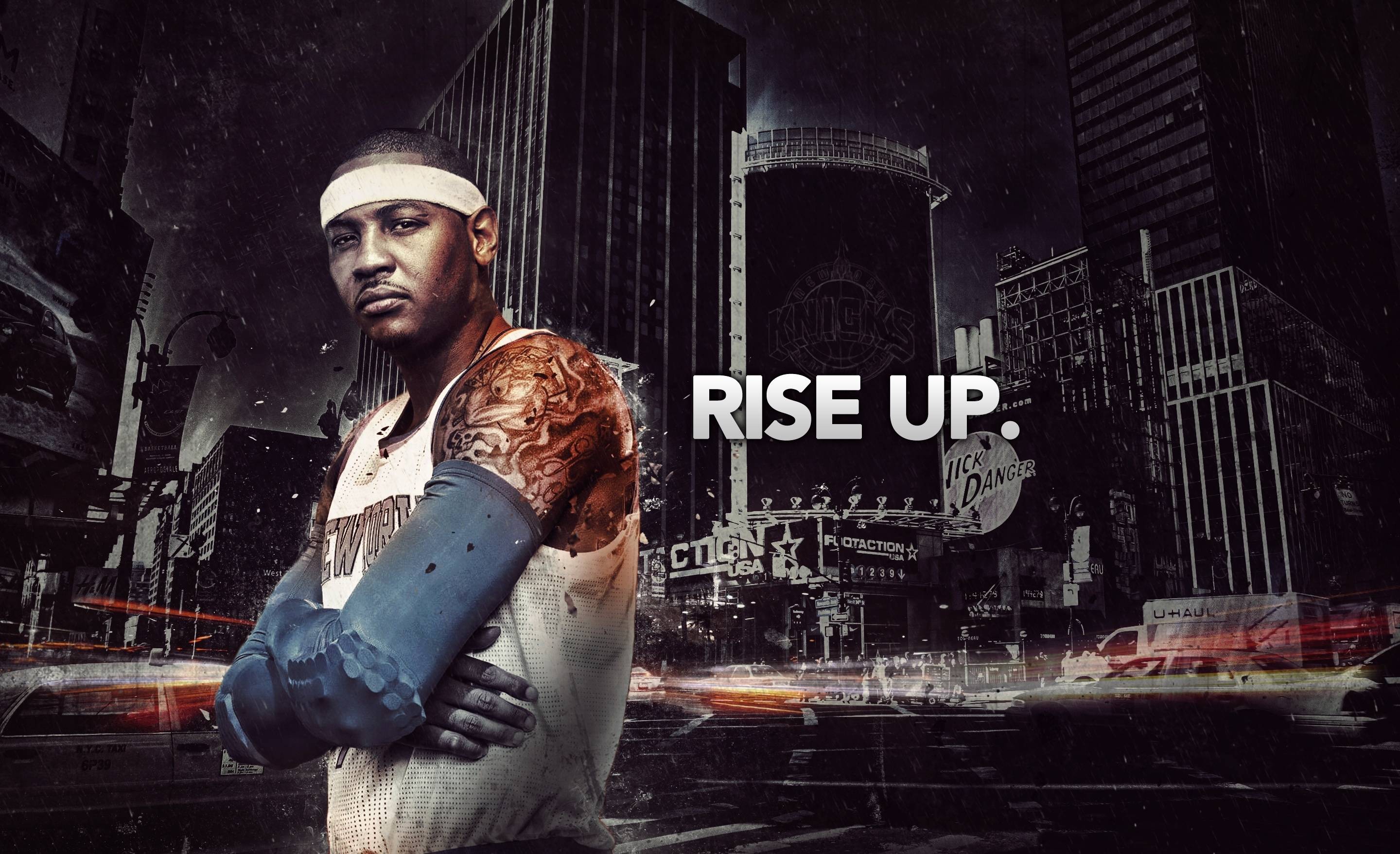 Free Download Carmelo Anthony New York Knicks Background
