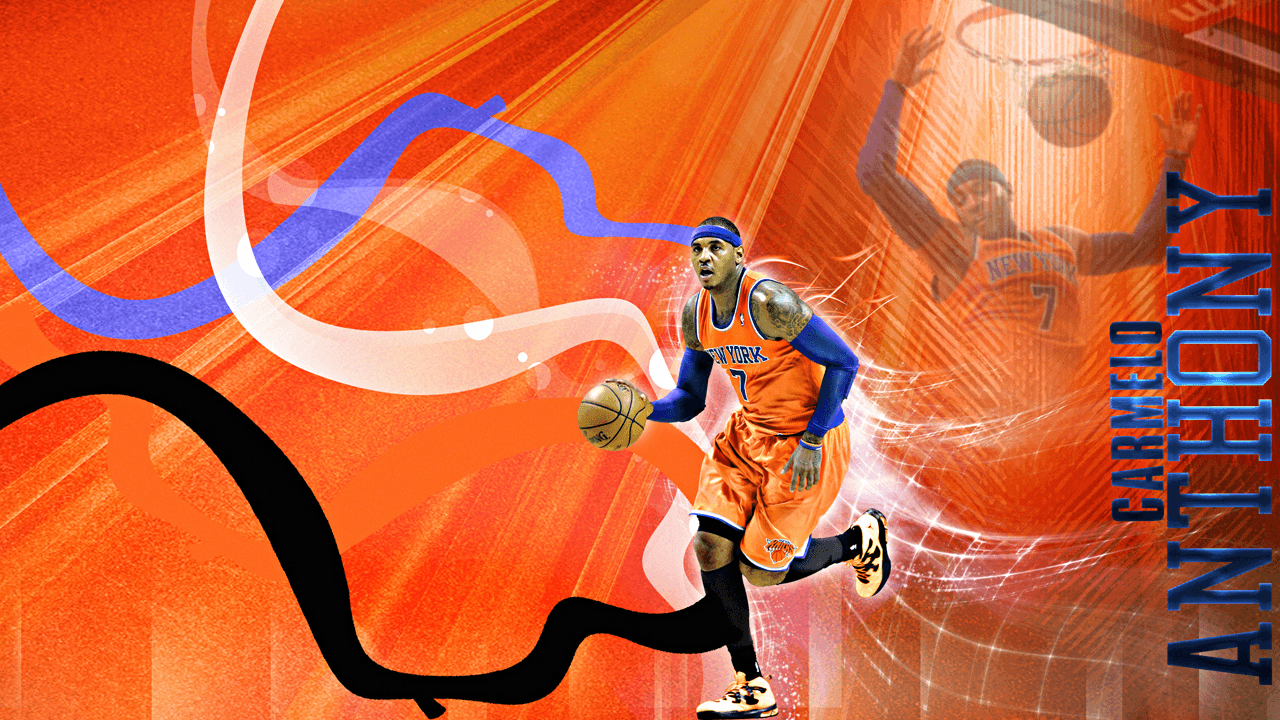 Knicks Carmelo Anthony NBA Wallpaper