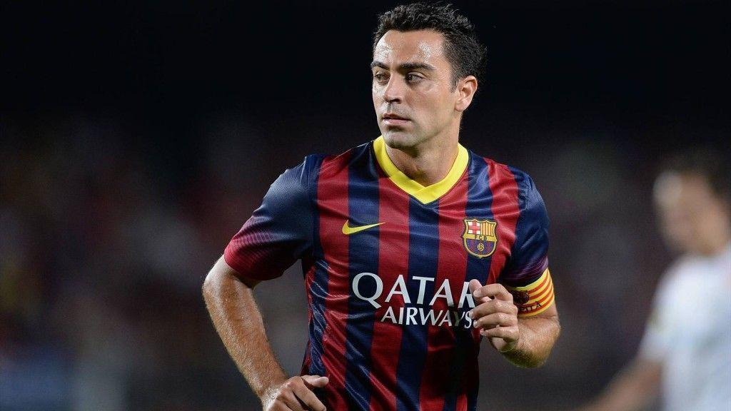 Xavi Image Looking BAck Wallpaper Background of Your Choice