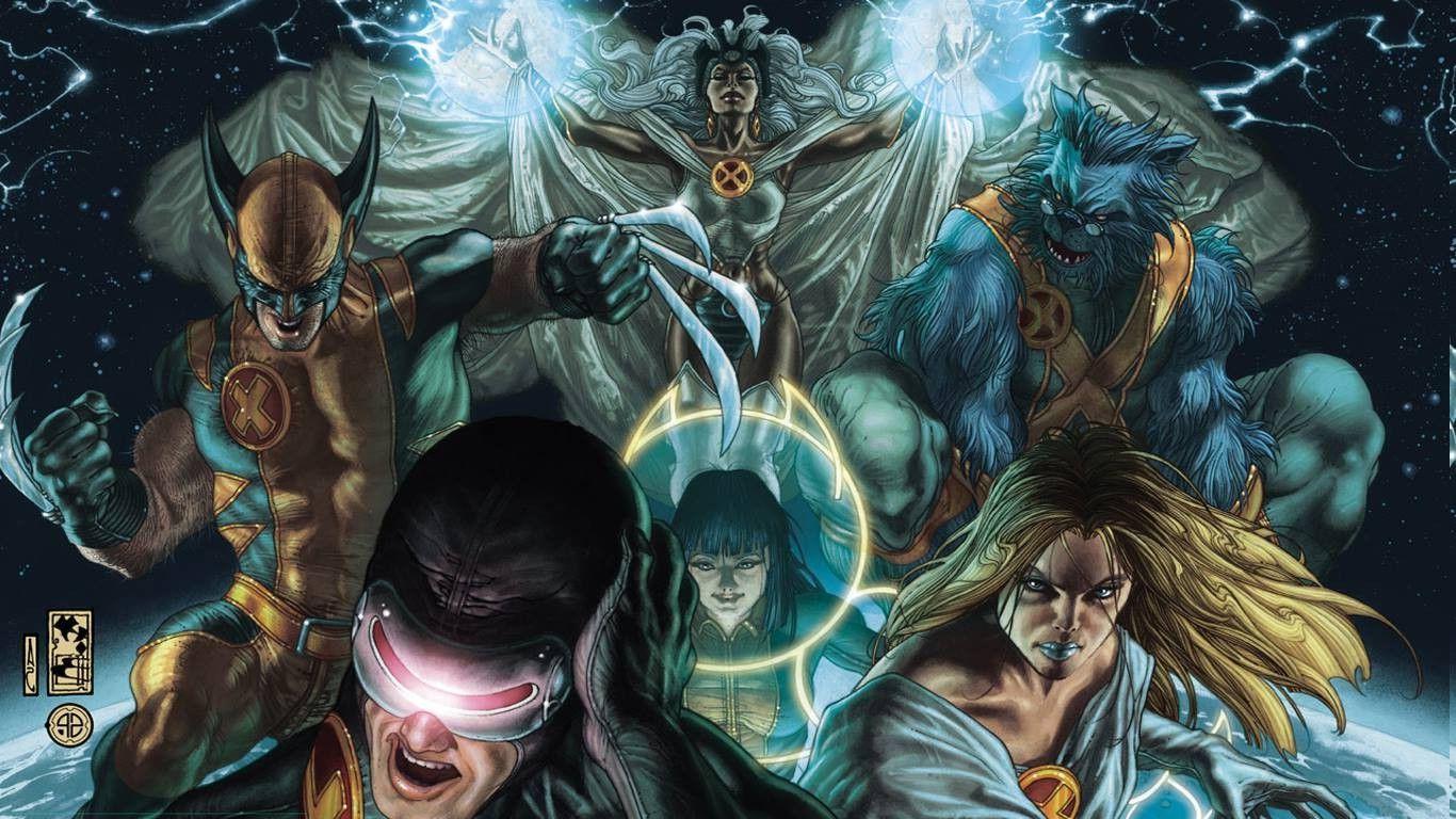 X Men, Marvel Comics, Wolverine, Cyclops, Storm