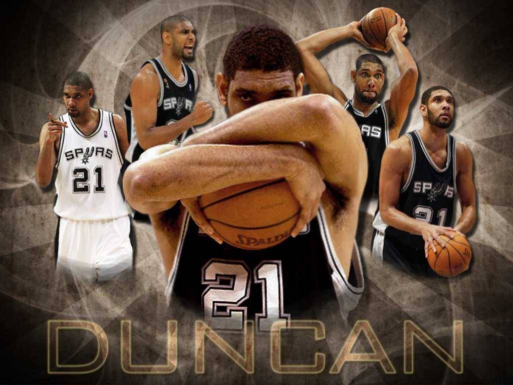 Wallpaper Tim Duncan, San Antonio Spurs Fans Wallpaper Tim
