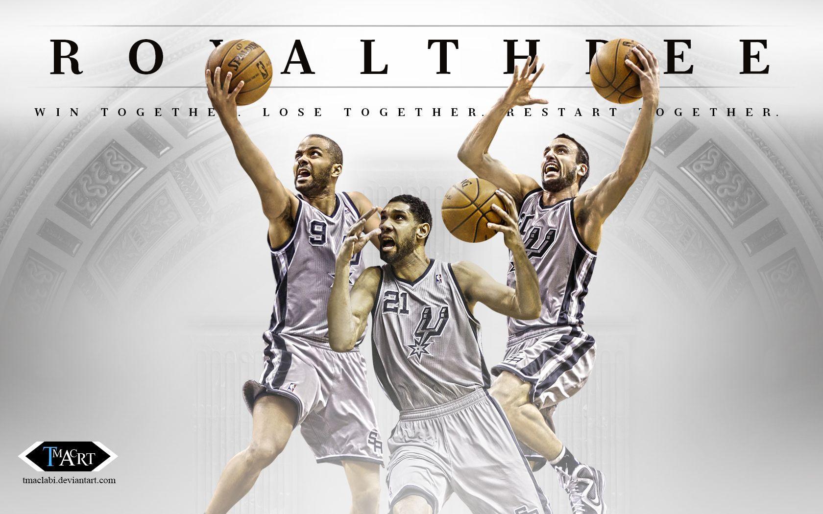 San Antonio Spurs Royalthree Wallpaper