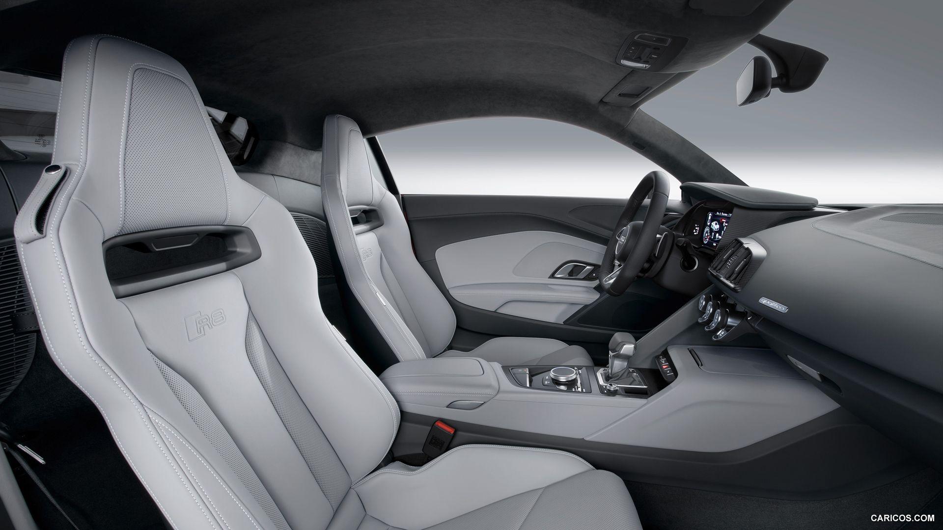 Audi R8 Black V10 Interior