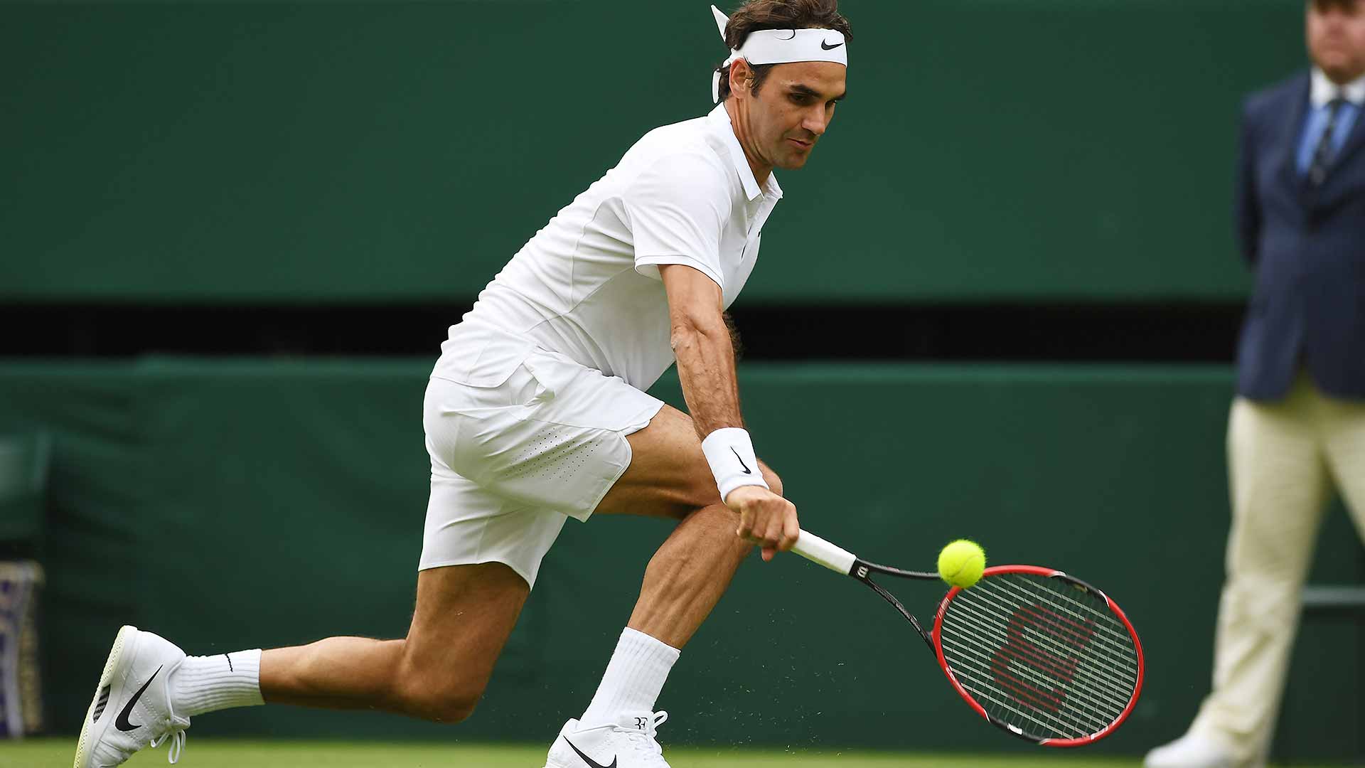 Roger Federer Opens Wimbledon Campaign. ATP World Tour