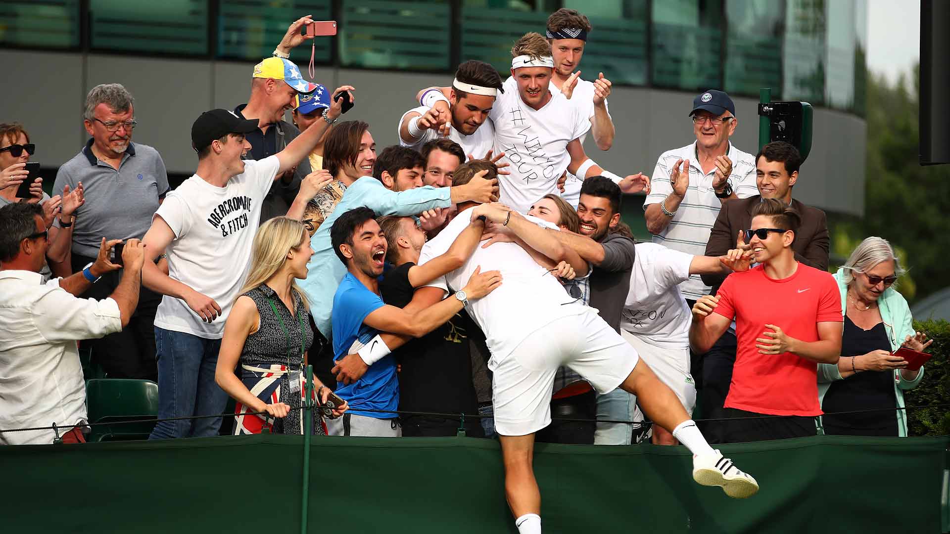 Wimbledon Willis Day One 2016. ATP World Tour