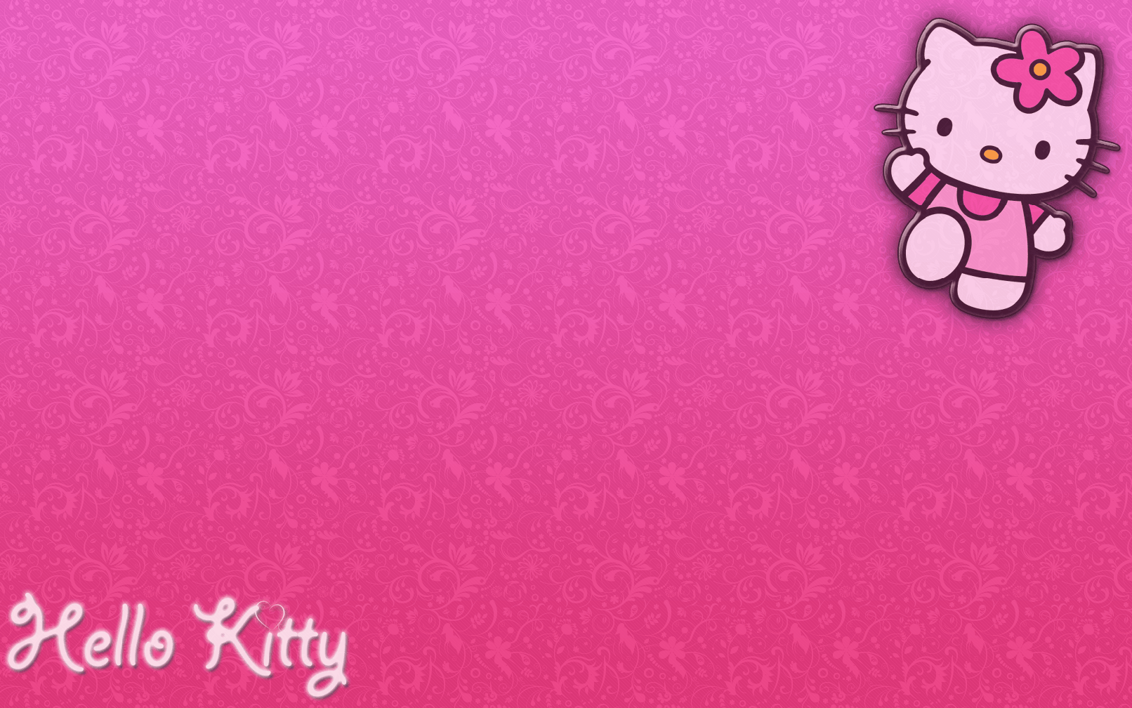 Hello Kitty Wallpaper Pink HD 2016