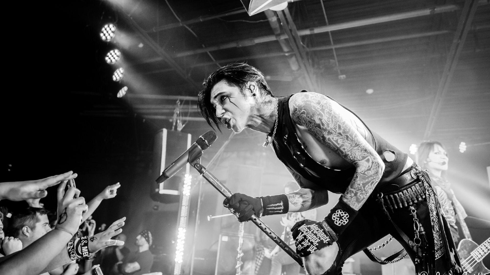 Andy Biersack, Singer, Rock, Tattoos, Concert, Andy