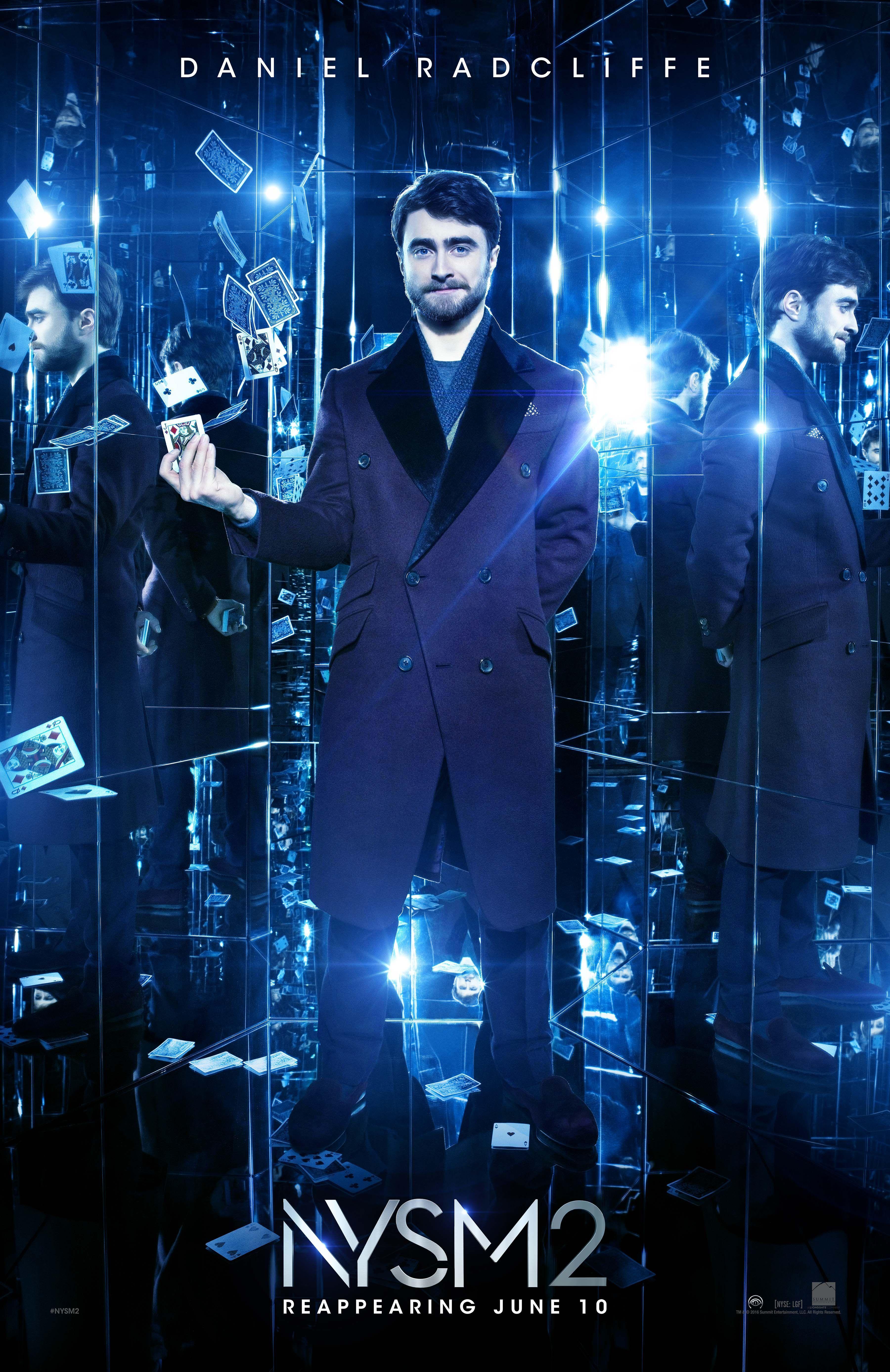 Now You See Me 2 2016 Radcliffe Poster wallpaper HD 2016