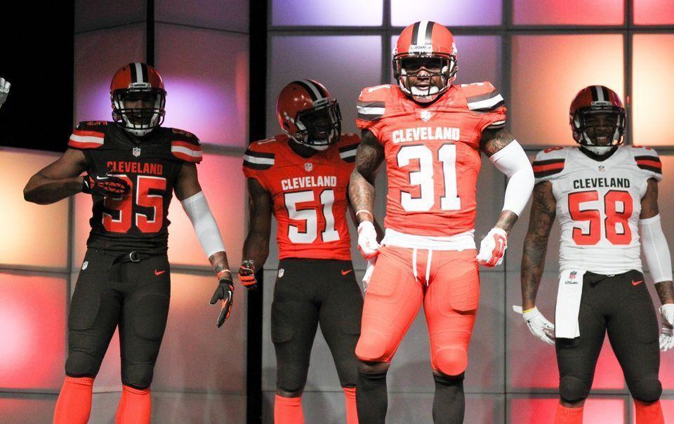 Cleveland Browns Unveil New Jerseys For 2015 Season