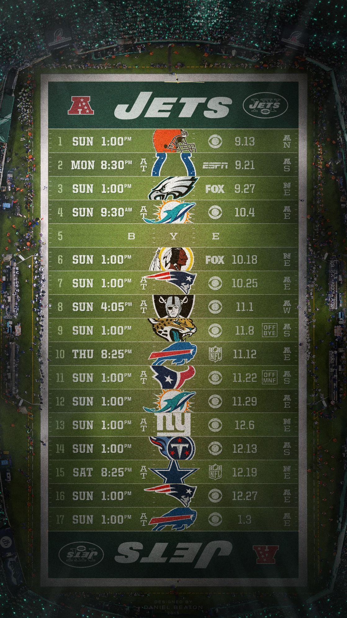 2015 NFL Schedule Wallpapers
